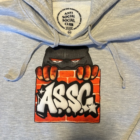 Anti Social Social Club pullover hoodie - Picture 3 of 5